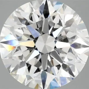 4.02 Carat Round F VVS2 Lab Diamond