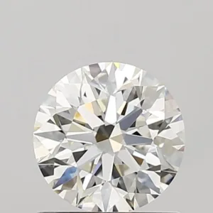 0.9 Carat Round I VVS1 Natural Diamond