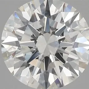 3.02 Carat Round K SI2 Natural Diamond