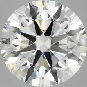 4.06 Carat Round F VVS2 Lab Diamond