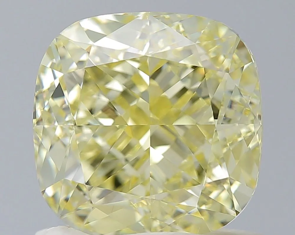 15.31 Carat Cushion Modified Fancy Yellow VS2 Natural Diamond 1 15.31 Carat Cushion Modified Fancy Yellow VS2 Natural Diamond