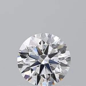 0.54 Carat Round D VVS1 Natural Diamond