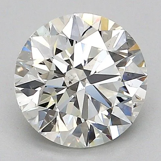 1.58 Carat Round J SI1 Natural Diamond 1 1.58 Carat Round J SI1 Natural Diamond