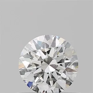 0.6 Carat Round F VVS2 Natural Diamond