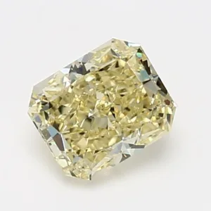1.41 Carat Radiant Fancy Yellow VS1 Natural Diamond