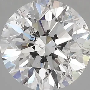 2.01 Carat Round D SI2 Natural Diamond