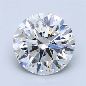 1.72 Carat Round D SI2 Natural Diamond