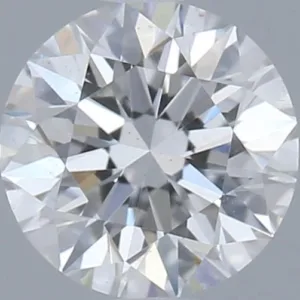 0.4 Carat Round F SI2 Natural Diamond