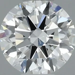 0.41 Carat Round F SI2 Natural Diamond