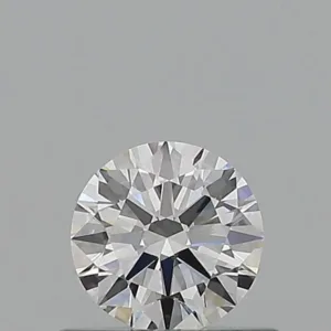 0.5 Carat Round D VVS2 Natural Diamond