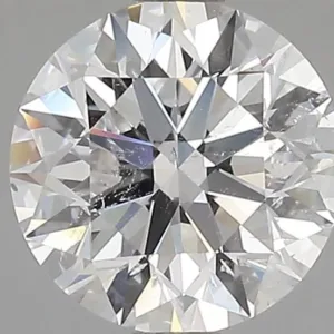 1.62 Carat Round D SI2 Natural Diamond