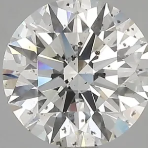 1.51 Carat Round J SI2 Natural Diamond