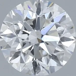 0.51 Carat Round F SI2 Natural Diamond