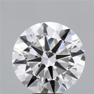 6.02 Carat Round E VVS2 Lab Diamond
