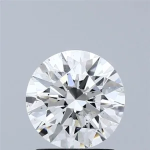 1.51 Carat Round F SI2 Natural Diamond