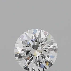 0.5 Carat Round D VVS2 Natural Diamond