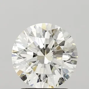 2.01 Carat Round H SI2 Natural Diamond