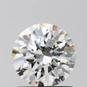 1 Carat Round H SI1 Natural Diamond