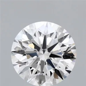 5.13 Carat Round F VS1 Lab Diamond