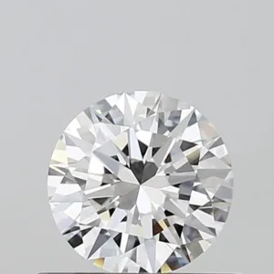 0.5 Carat Round D VVS2 Natural Diamond