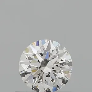 0.53 Carat Round F VVS1 Natural Diamond