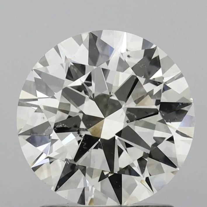 2.02 Carat Round I SI1 Natural Diamond 1 2.02 Carat Round I SI1 Natural Diamond