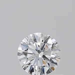 0.5 Carat Round D VVS2 Natural Diamond
