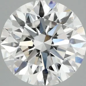 4.03 Carat Round F VVS2 Lab Diamond