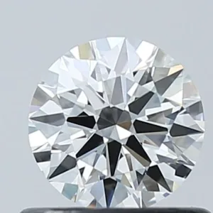 0.54 Carat Round F VVS2 Natural Diamond