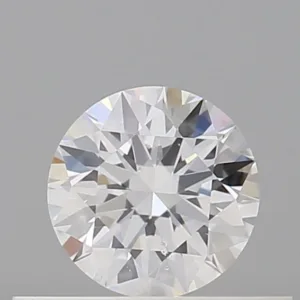 0.36 Carat Round D SI2 Natural Diamond