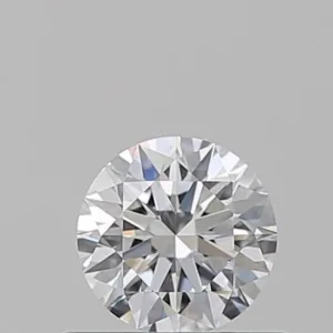 0.51 Carat Round D VVS1 Natural Diamond