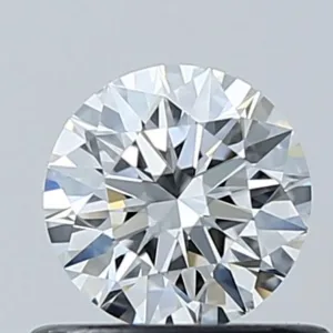 0.51 Carat Round F VVS2 Natural Diamond