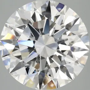 6.07 Carat Round E VVS2 Lab Diamond