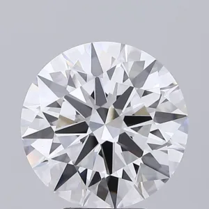 5.26 Carat Round D VVS2 Lab Diamond