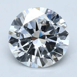 2.39 Carat Round D VVS2 Natural Diamond