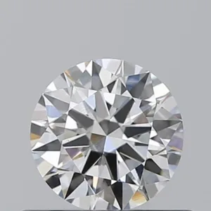 0.51 Carat Round G VS2 Natural Diamond