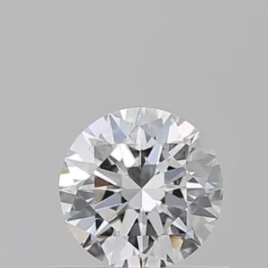0.54 Carat Round D VVS1 Natural Diamond