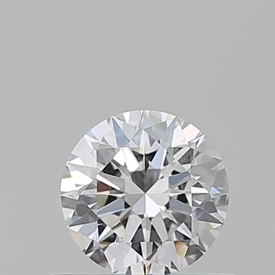 0.54 Carat Round D VVS1 Natural Diamond 1 0.54 Carat Round D VVS1 Natural Diamond