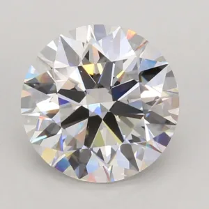 5.04 Carat Round F VVS2 Lab Diamond