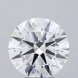 5.09 Carat Round E VVS2 Lab Diamond