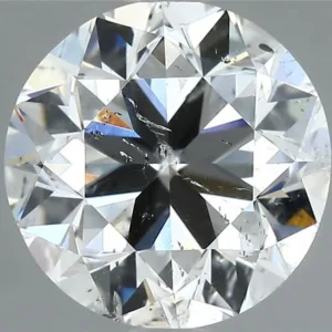 2.03 Carat Round E SI2 Natural Diamond