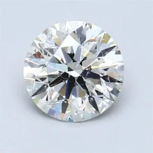 1 Carat Round E SI1 Natural Diamond