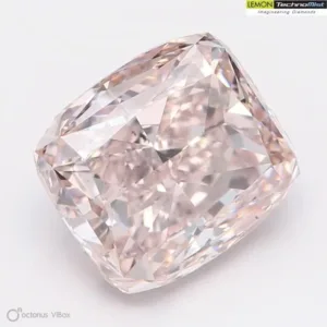 2.03 Carat Cushion Brilliant Fancy Pink VS2 Natural Diamond