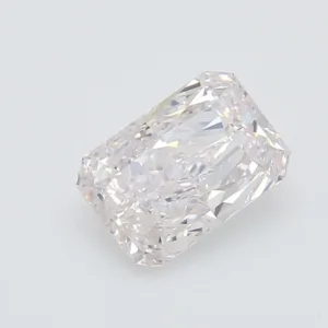 2.06 Carat Radiant Faint Pink IF Natural Diamond