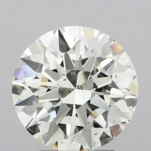 3.01 Carat Round L SI1 Natural Diamond