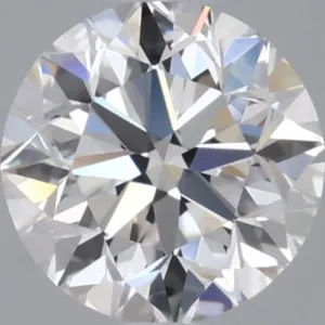 0.51 Carat Round D VVS1 Natural Diamond
