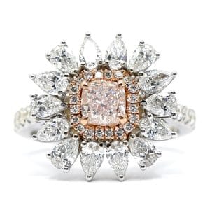 Pink Internally Flawless Diamond Ring