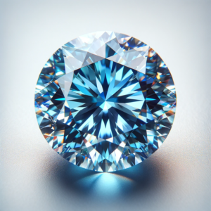 Fancy Blue Round Diamond