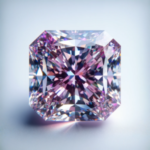 Fancy Pink Purple Radiant Diamond