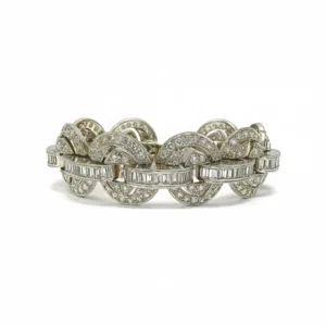 18K White Gold Diamond Bracelet